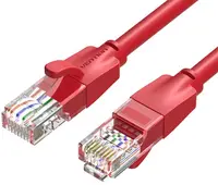 Cablu de rețea Vention - IBERF, RJ45/RJ45, 1m, roşu