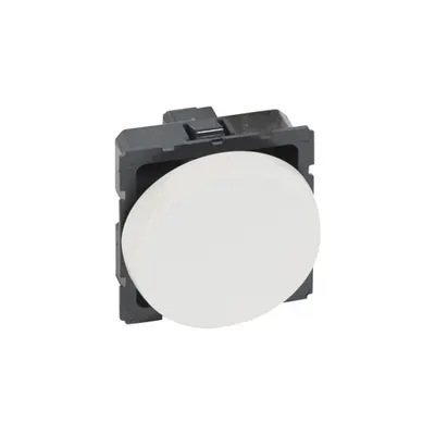 Intrerupator cap scara Arteor - 10 AX 250 V~ - rotund - 2 module - alb