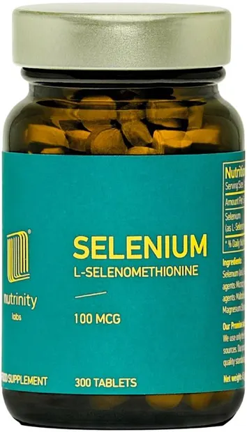 Seleniu, 100 mcg, 300 tablete, Nutrinity Labs