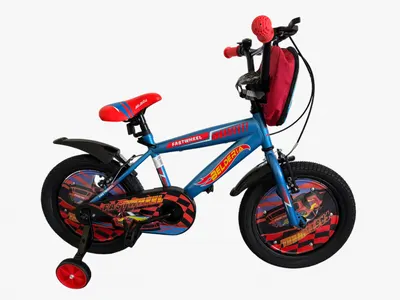 Bicicleta copii Belderia Fastwheel, culoare albastru, roata 16 , cadru din otel