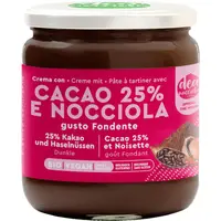 Crema de Ciocolata Fondanta cu Alune de Padure si 25% Cacao fara Gluten Ecologica/Bio 300g