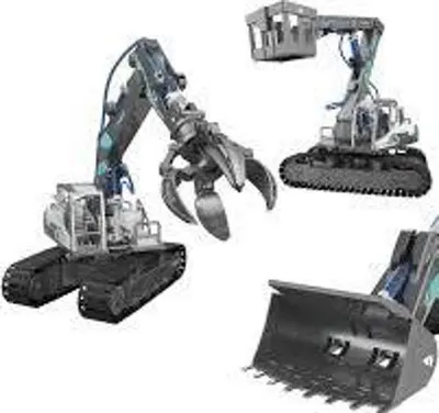 Set de construit Stemx Buldozer Hidraulic 3 in 1