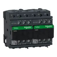 Contactor inversor, TeSys Deca, 3P(3NO),AC-3, <=440V 12A, bobina 24V AC 50/60Hz, borne cu surub