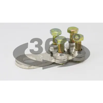 Papuc cu prindere prin surub, tabla de cupru, 4 suruburi WCJB-16-25-2 16-25mm2, M8, 4x(M5x20)