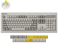Tastatură mecanică Keychron - R6, wireless, Keychron Super Banana, RGB, Retro