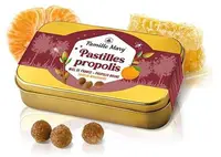 Pastile cu propolis și aromă de mandarină, 60 g, Famille Mary