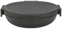 Cutie rotundă Brabantia - Make & Take, 1 L, gri închis
