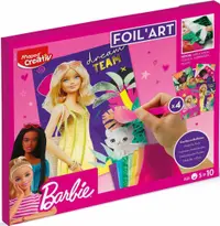 Set creativ Maped Creativ Barbie - Aplicații cu folie
