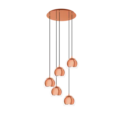 Lampa suspendata ROCAMAR 1 copper 220-240V,50/60Hz