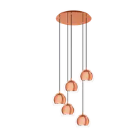 Lampa suspendata ROCAMAR 1 copper 220-240V,50/60Hz