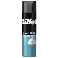 Spuma de ras Gillette Sensitive Skin 200ML, pentru piele sensibila, formula Comfort Glide Engros