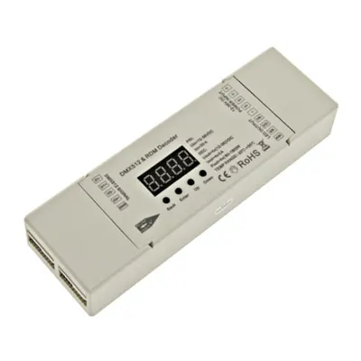 Led Dmx/rdm Decoder Rgbw (4ch)