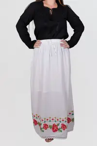 Fusta stilizata cu motive florale - Iolanda 8