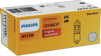 Bec Semnalizare Hy21W 12V Set 10 Buc Philips