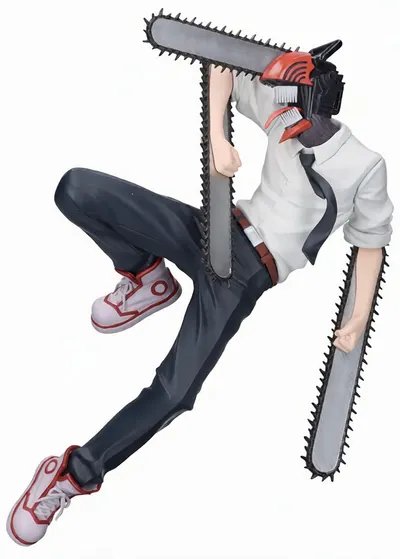 Statuetă Banpresto Animation: Chainsaw Man - Denji (Reze Arc), 20 cm