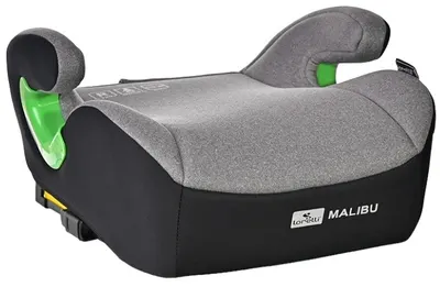 Înălțător auto Lorelli - Malibu, IsoFix, i-Size, 125-150 cm, gri