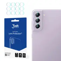 Folie de protectie Camera Spate 3MK Protection pentru Samsung Galaxy S21 FE 5G G990, Sticla Flexibila, Set 4 bucati, Transparenta