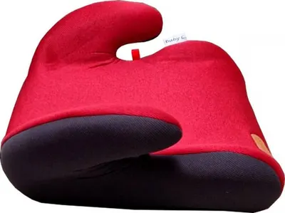 Inaltator auto cu manere Baby Care PRO Rosu 15-36 kg, Sistem de prindere in centura de siguranta, Omologare R-129 i-Size, Husa detasabila si lavabila