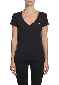 Tricou slim fit din amestec de bumbac organic 77 - Gri antracit