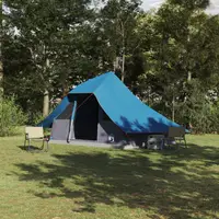 Gossi cort de familie tipi albastru 10-persoane impermeabil