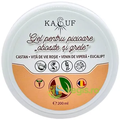 Gel pentru Picioare Obosite si Grele 200ml