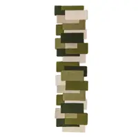 Covor tip traversă țesut manual din lână 60x230 cm Collage – Flair Rugs