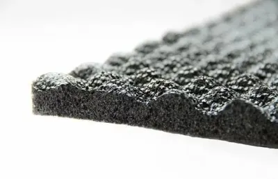 Insonorizant auto Premium STP Biplast Diamond Wave 15mm, 375x500mm, Foaie