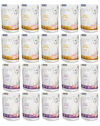 PIPER Animals Cat Sterilised mix plicuri hrana 20x100 g dupa sterilizare pisica