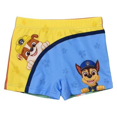 Boxeri de înot băieți Paw Patrol galbeni