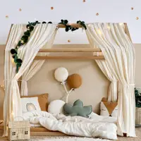 Balon Textil Muselina Handmade, Little Amy, Bej