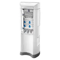 Qmc200b - Wired - Double Side Take-Off - 4 Socket Outlet 2p+t 16a - Knife Switch 3p 40a - 4 Mcd 2p 10a 0,03a - Ip44 - White
