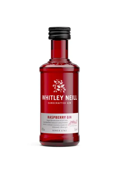 Gin Cu Zmeura Whitley Neill 43% Alc. 0.05l