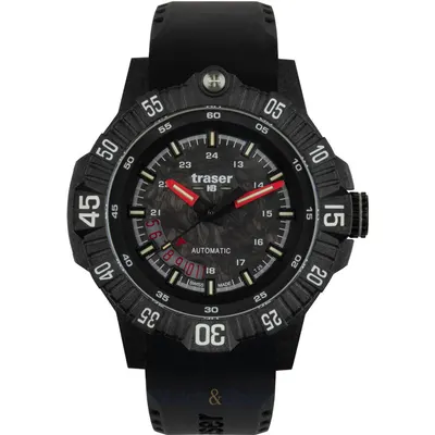 Ceas Traser Traser H3 110961 Mens Watch P99 A Tactical Carbon Automatic 46mm 20ATM