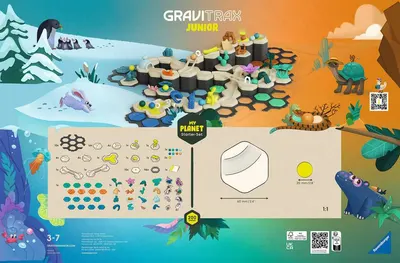 Set de constructie - GraviTrax Junior - Starter - My Planet