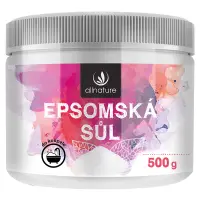 Allnature Epsom salt saruri de baie 500 g