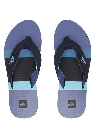 Slapi Barbati bleumarin - piele ecologica - material interior sintetic
