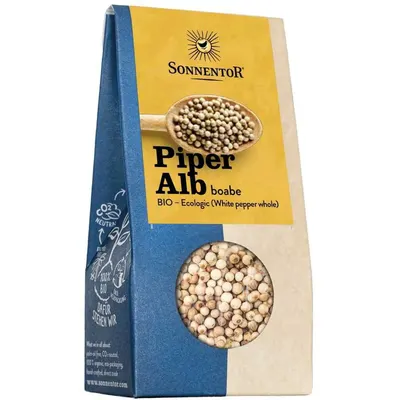 Piper Alb Boabe Ecologic/Bio 35g