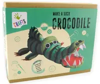Set creatriv Andreu toys - Crocodil din soseta