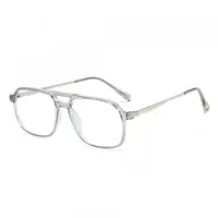 Ochelari De Calculator Unisex Techsuit 83092, Anti-Blue Light, Transparenti Argintii