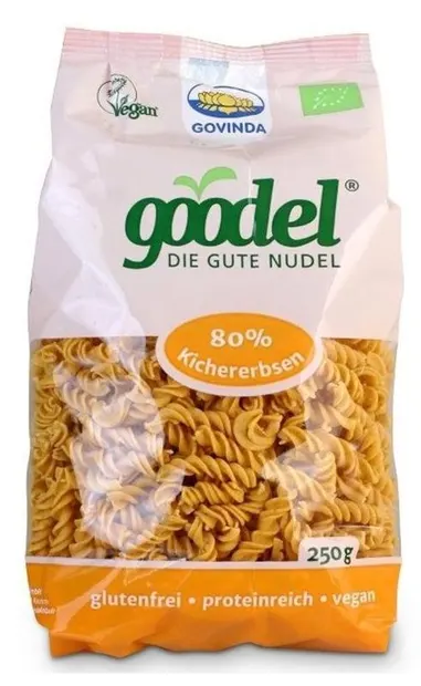 Noodles bio din năut și semințe de in, 250 g, Amla Natur