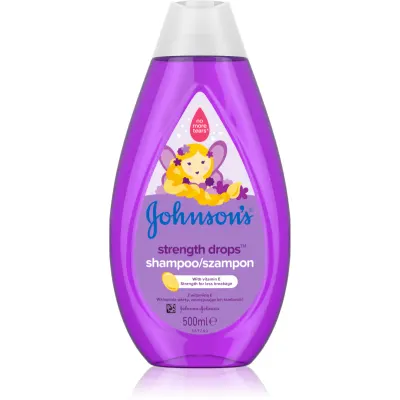 Johnson's® Strenght Drops sampon fortifiant pentru copii 500 ml