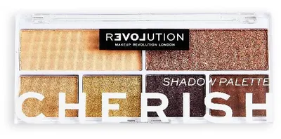 Relove by Revolution Paletă de farduri de ochi Play Love, Cherish, 6 culori