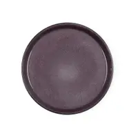 Farfurie neagră/mov din gresie ø 27 cm Gastro Black/Purple – Bitz