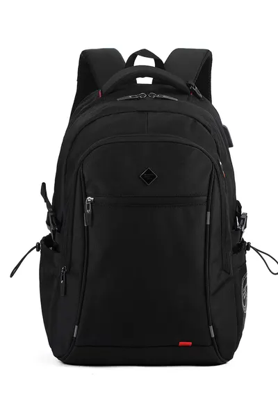 Rucsac cu fermoar - Negru