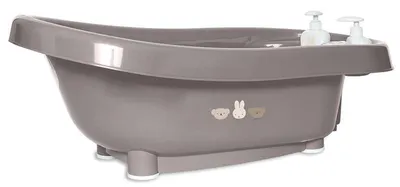 Cadă pentru bebeluși cu termometru și accesorii Bebe-Jou - Click, 84 cm, Miffy and Friends