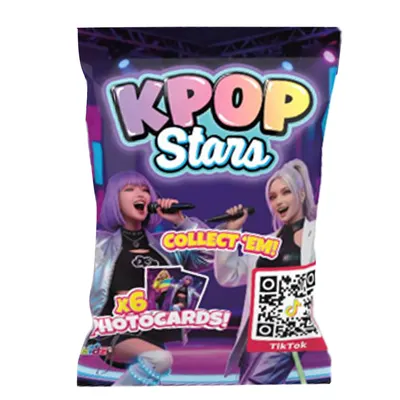 Set 6 carduri foto de colectie, K-Pop Stars