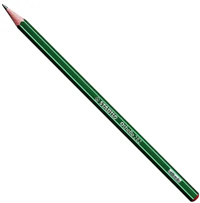 Creion Stabilo Othello - 4B, corp verde