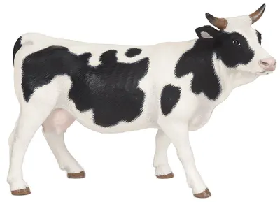 Figurina Papo Farmyard Friends – Vaca alb-neagra