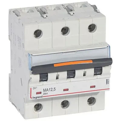 Disjunctor DX³ MA-3P-400V~-12,5A-25kA-magnetic simplu - 4,5M