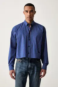 MSGM cămașă pentru bărbați cu bumbac